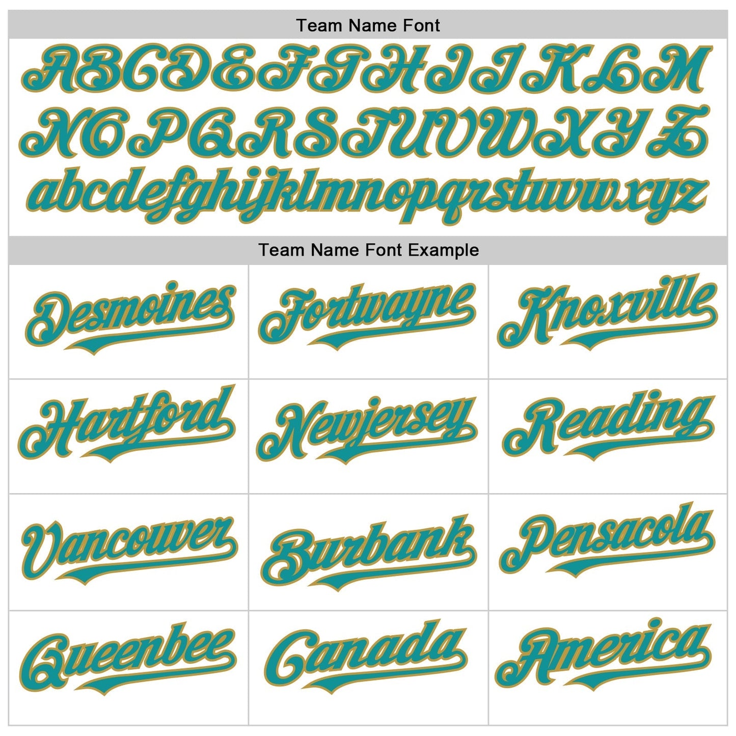 Custom White Teal-Old Gold Authentic Baseball Jersey baseball jersey product view 4