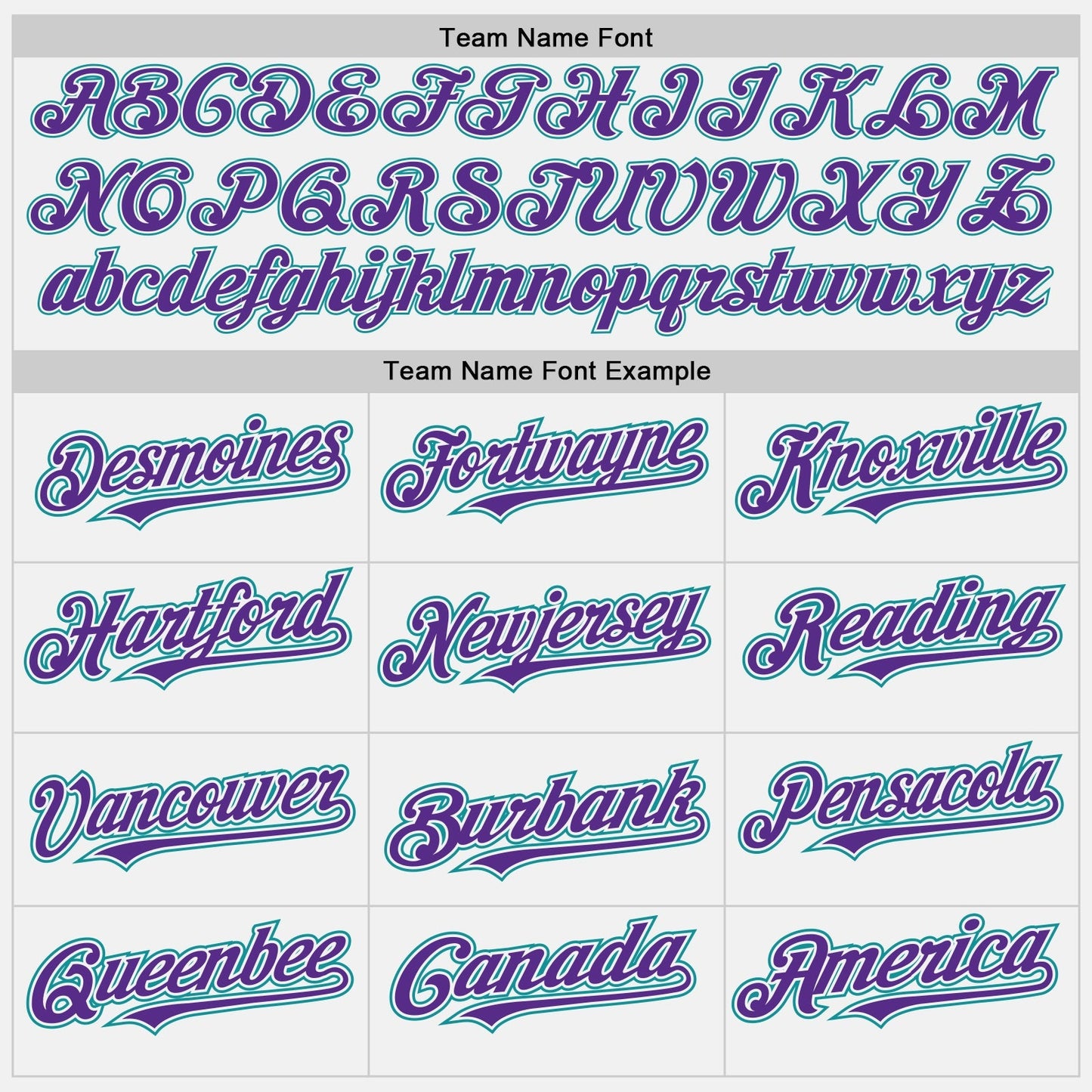 Custom White (Purple Teal Pinstripe) Purple-Teal Authentic Baseball Jersey baseball jersey product view 4