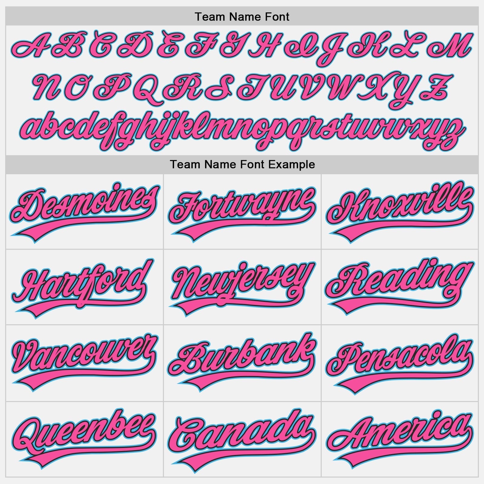 Custom White Sky Blue Black-Pink Authentic Baseball Jersey baseball jersey product view 4