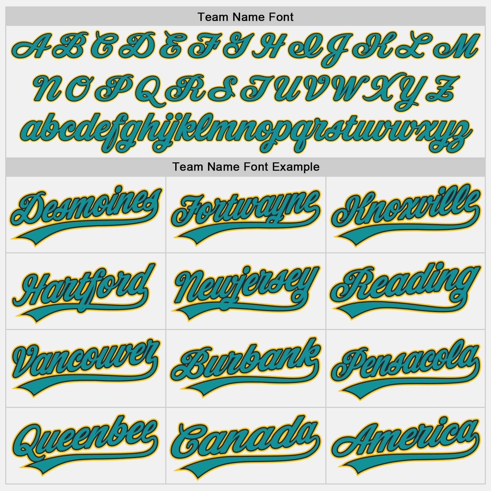 Custom White Teal Black-Yellow Authentic Baseball Jersey baseball jersey product view 4