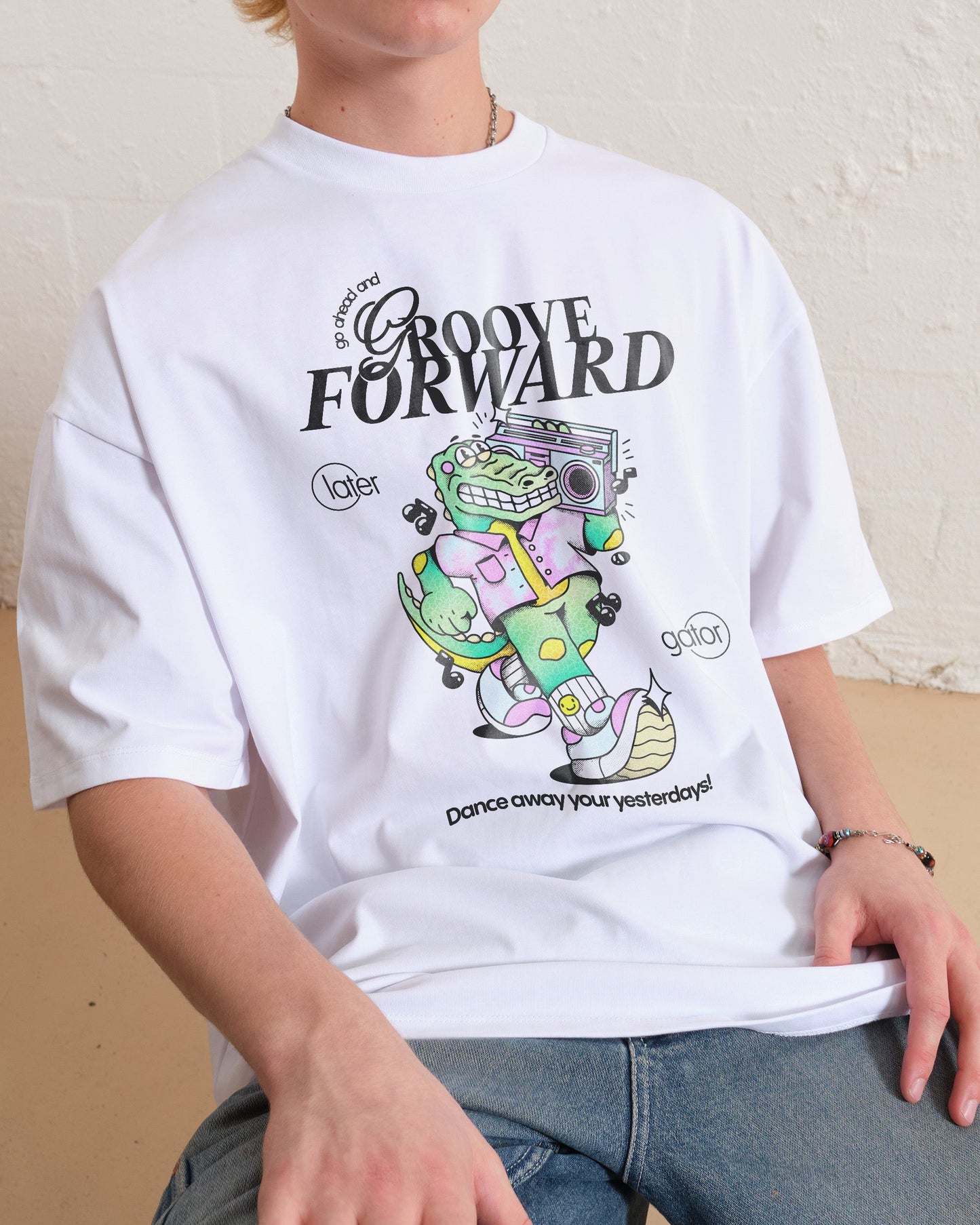 Groove Forward Oversized Tee Unisex T-shirt, Sweatshirt, Hoodie, Long Sleeve Tee - T-Shirt, Sweatshirt, Hoodie