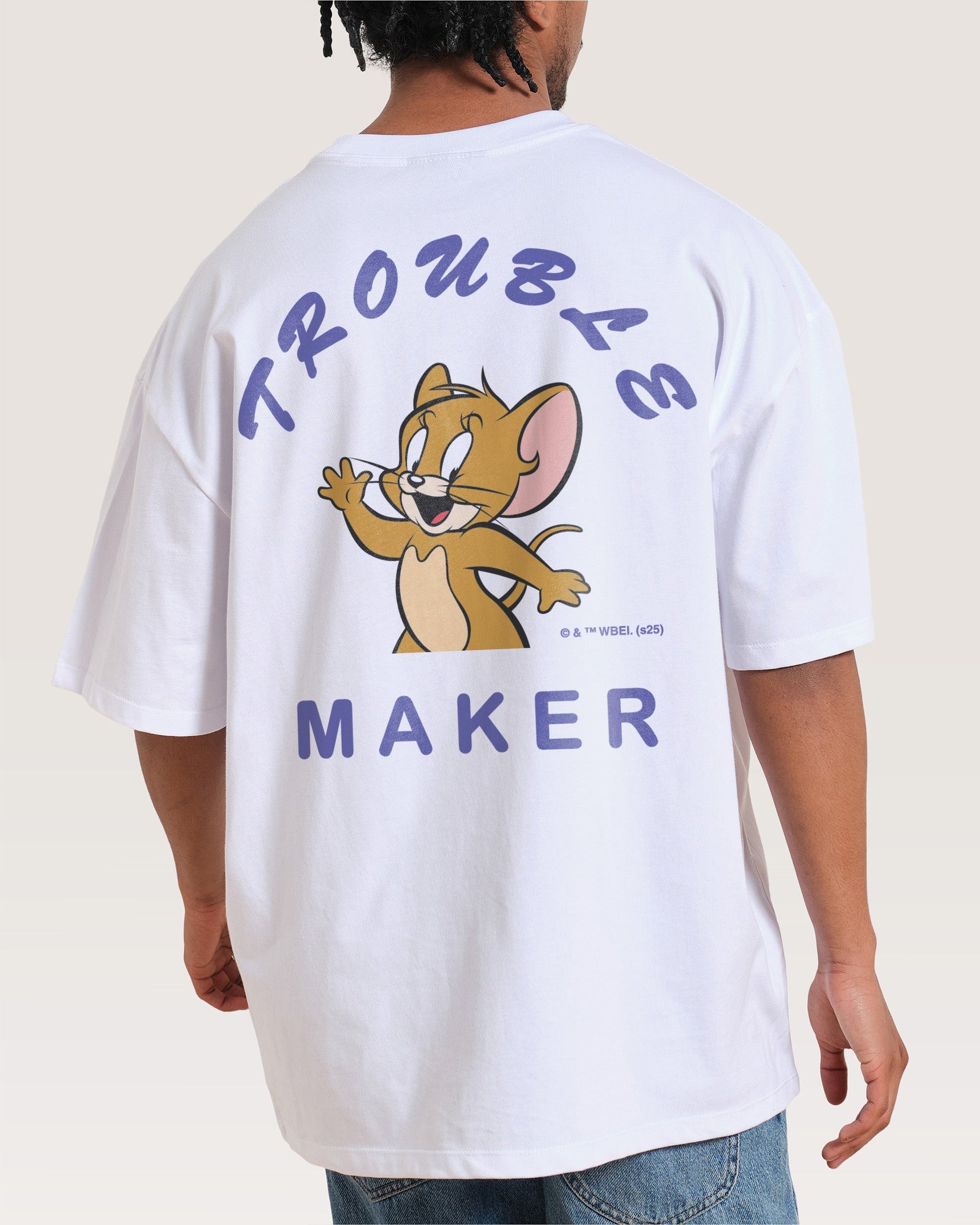 Troublesome Jerry Oversized Tee Unisex T-shirt, Sweatshirt, Hoodie, Long Sleeve Tee - T-Shirt, Sweatshirt, Hoodie