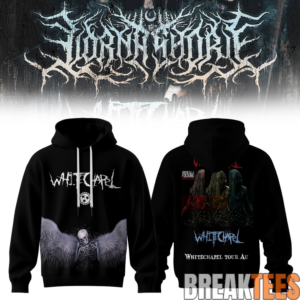 Whitechapel Tour 2026 Special Hoodie Unisex T-shirt, Sweatshirt, Hoodie, Long Sleeve Tee - T-Shirt, Sweatshirt, Hoodie