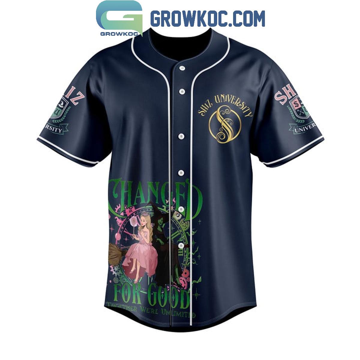 Wicked Change For Good 2024 Memories Personalized Baseball Jersey baseball jersey product view 2