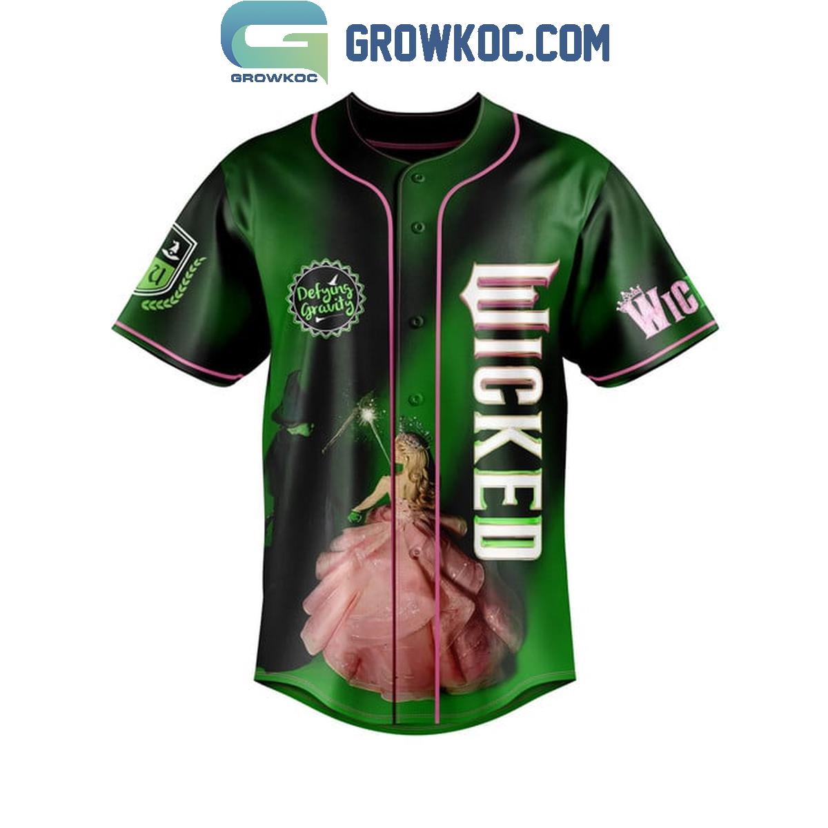 Wicked My Future Is Unlimited You’re Gonna Be Popular Personalized Baseball Jersey baseball jersey product view 2