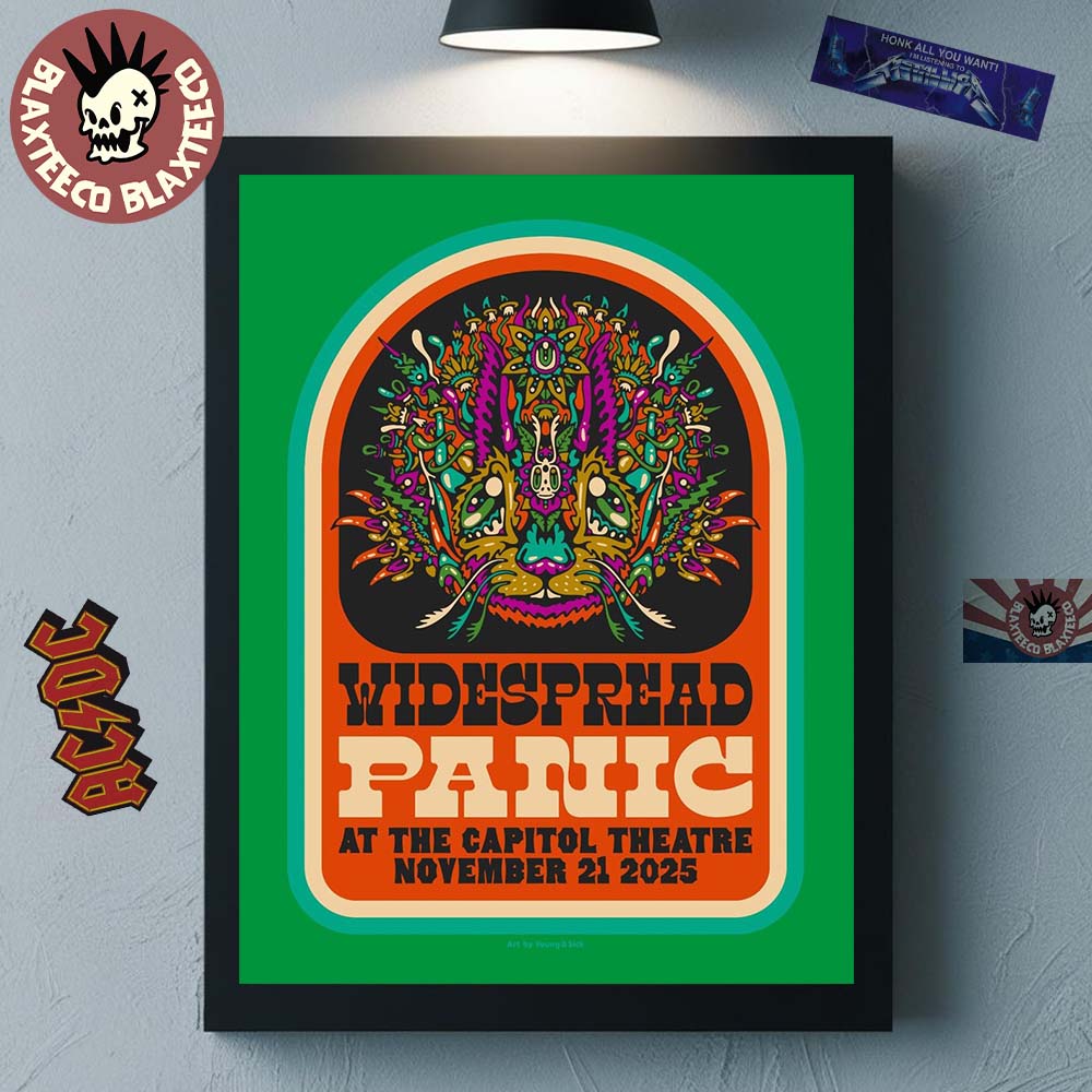Widespread Panic Port Chester New York 2025 Night 1 Event Poster At The Capitol Theatre On November 21 2025 Poster Canvas - T-Shirt, Sweatshirt, Hoodie