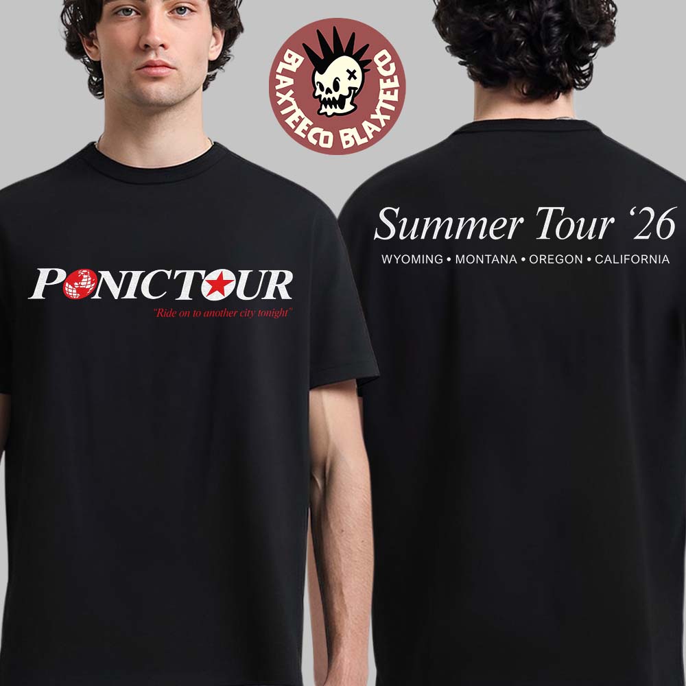 Widespread Panic Summer Tour 2026 Merch T-Shirt Unisex T-shirt, Sweatshirt, Hoodie, Long Sleeve Tee - T-Shirt, Sweatshirt, Hoodie
