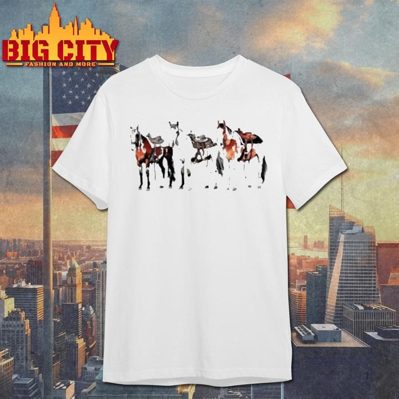 Wild And Free Western Horse Shirt Unisex T-shirt, Sweatshirt, Hoodie, Long Sleeve Tee - T-Shirt, Sweatshirt, Hoodie