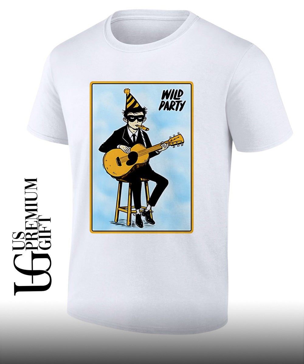 Wild Party Postcard draw shirt Unisex T-shirt, Sweatshirt, Hoodie, Long Sleeve Tee - T-Shirt, Sweatshirt, Hoodie