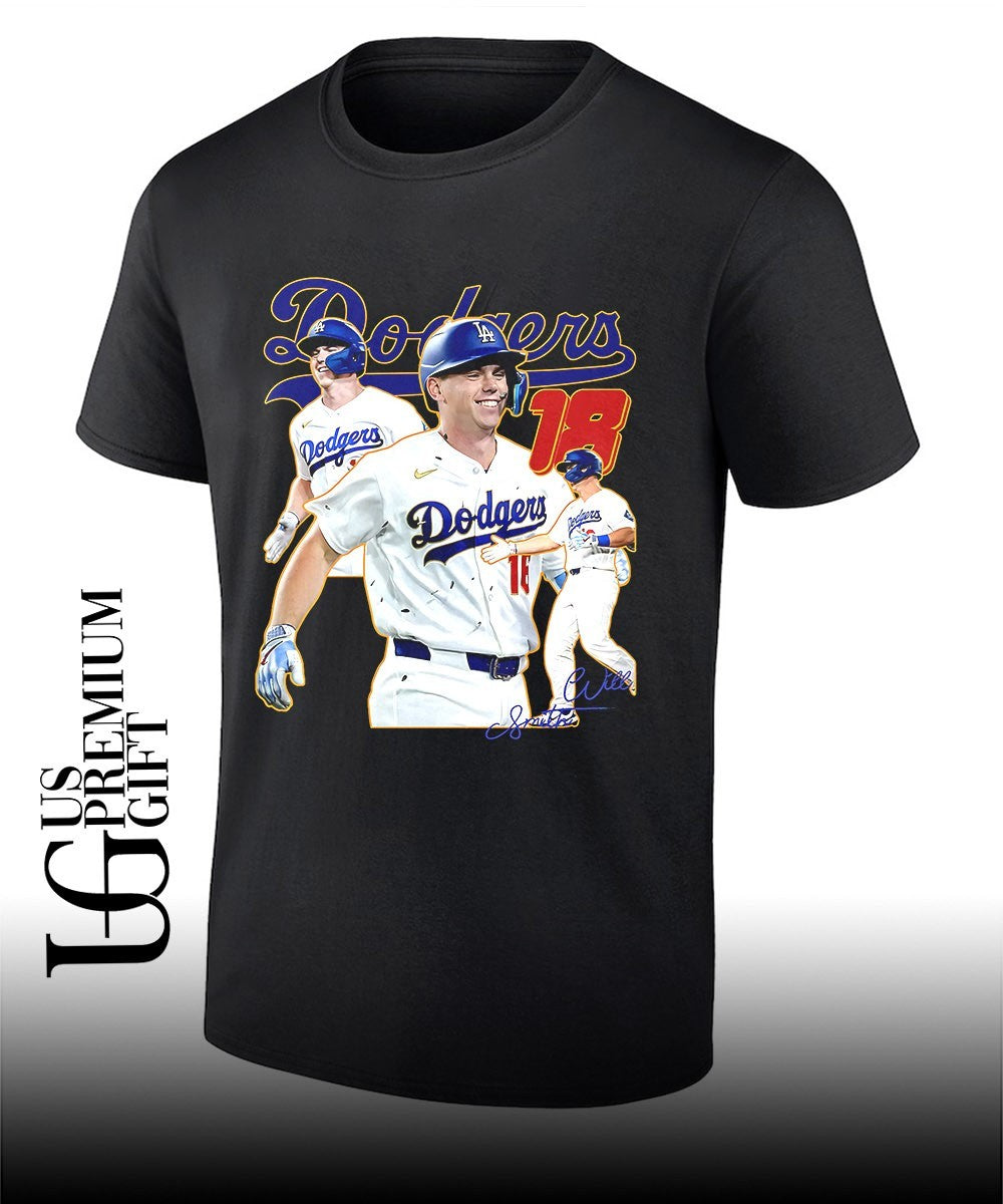 Will Smith Los Angeles Dodgers MLB 2026 signature shirt Unisex T-shirt, Sweatshirt, Hoodie, Long Sleeve Tee - T-Shirt, Sweatshirt, Hoodie