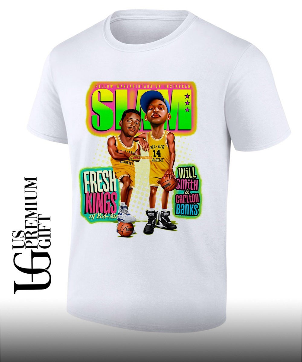 Will Smith and Carlton Banks The Fresh Prince of Bel-Air Slam shirt Unisex T-shirt, Sweatshirt, Hoodie, Long Sleeve Tee - T-Shirt, Sweatshirt, Hoodie