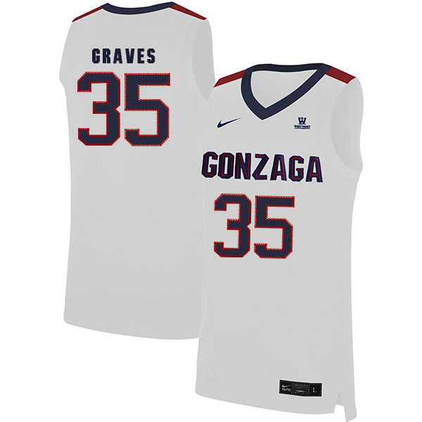 Will Graves 35 White College Football Jersey football jersey product view 1