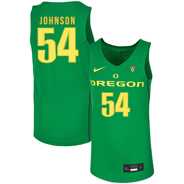 Will Johnson 54 Green College Football Jersey football jersey product view 1