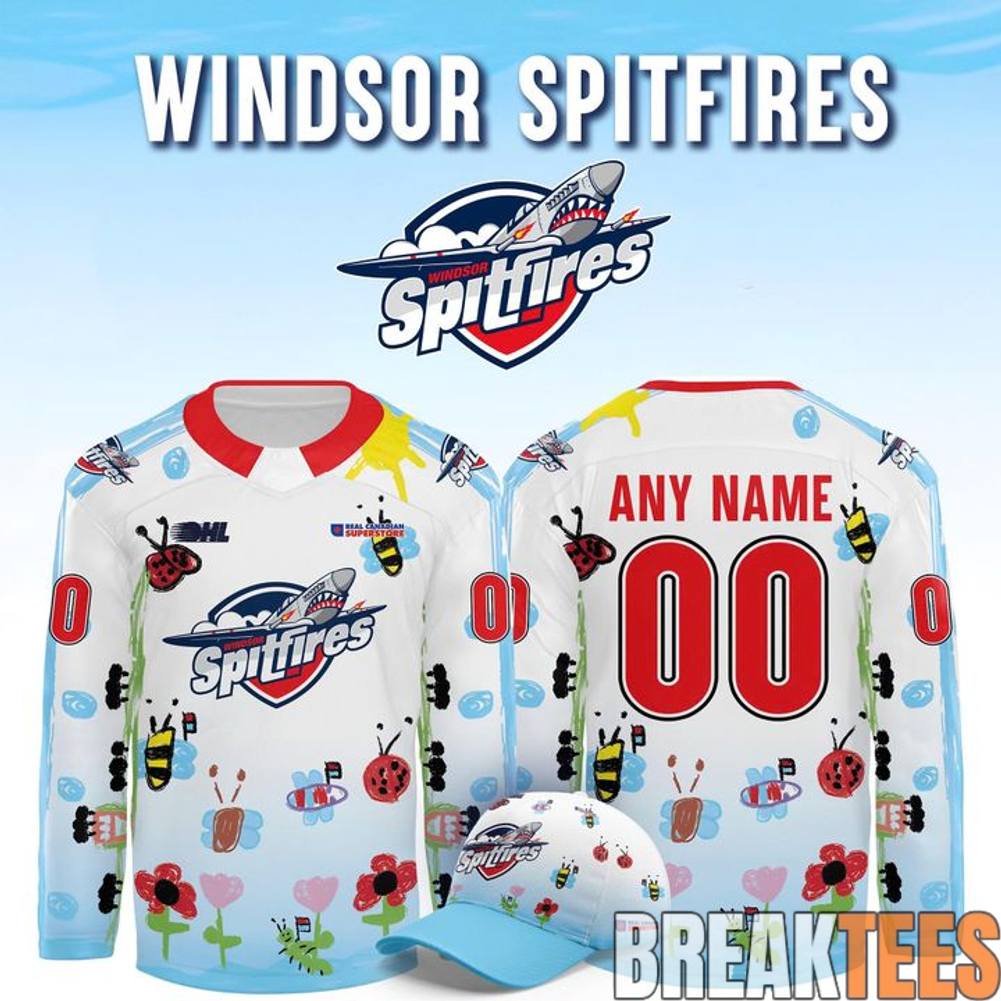 Windsor Spitfires Special New 2026 Hockey Jersey Unisex T-shirt, Sweatshirt, Hoodie, Long Sleeve Tee - T-Shirt, Sweatshirt, Hoodie
