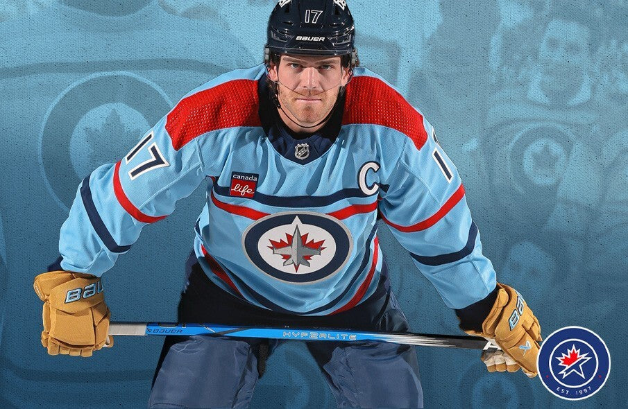 Winnipeg Jets to Honour RCAF Centennial With Special Uniform for Three Games in ’23-24 (1)_conew1 hockey jersey product view 1