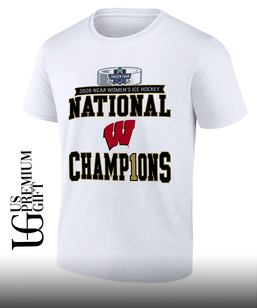 Wisconsin Badgers 2026 NCAA Frozen Four Womens Ice Hockey National Champions Locker Room shirt - T-Shirt, Sweatshirt, Hoodie