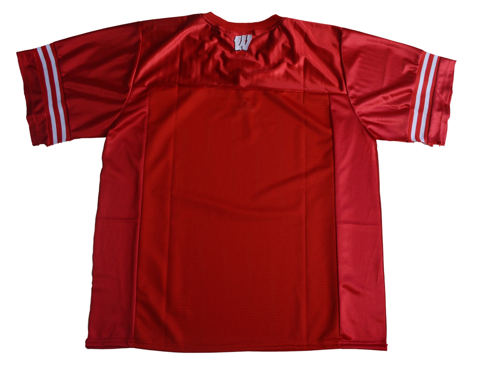 Wisconsin 2016 Blank Red Back College Football Jersey football jersey product view 1
