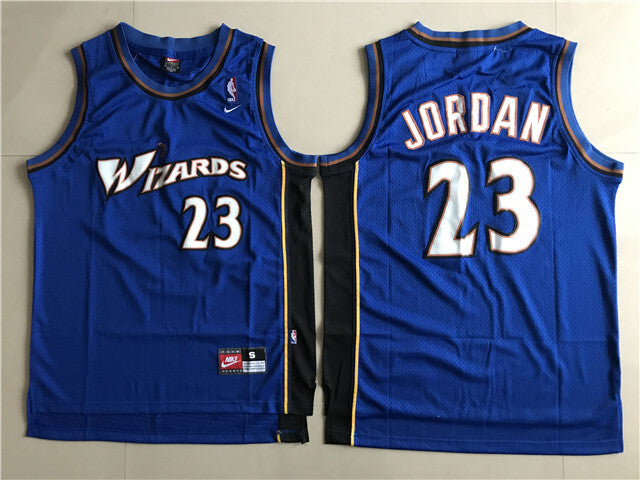 Wizards 23 Retro Style 1 Basketball Jersey basketball jersey product view 1