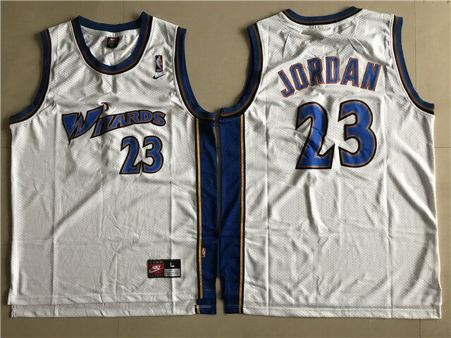 Wizards 23 Retro Style 2 Basketball Jersey basketball jersey product view 1