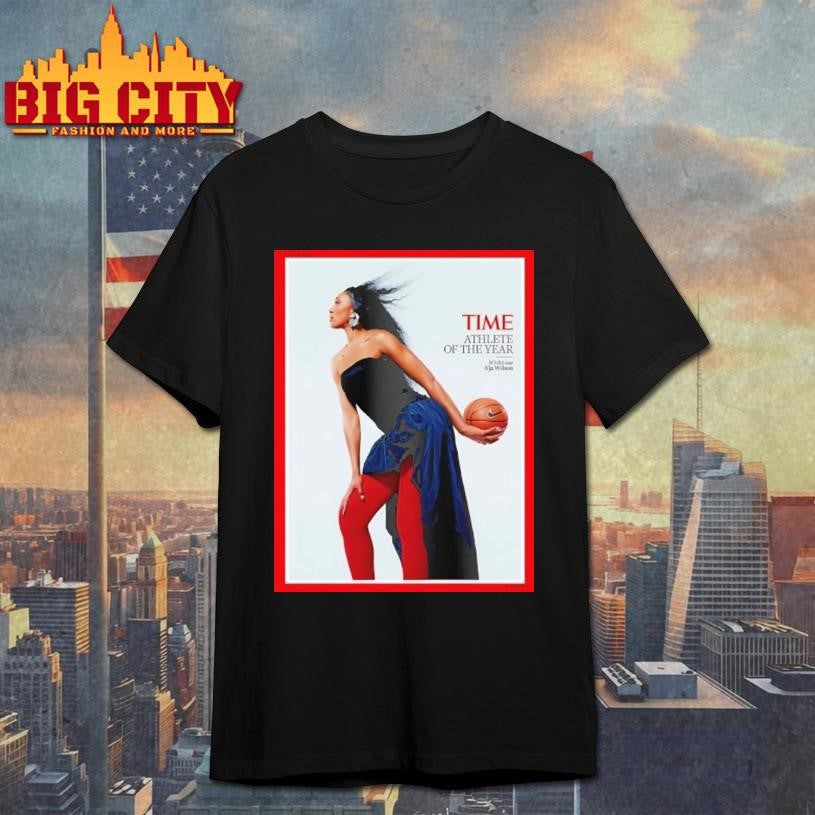 Wnba Aja Wilson Is Times Athlete Of The Year Shirt Unisex T-shirt, Sweatshirt, Hoodie, Long Sleeve Tee - T-Shirt, Sweatshirt, Hoodie