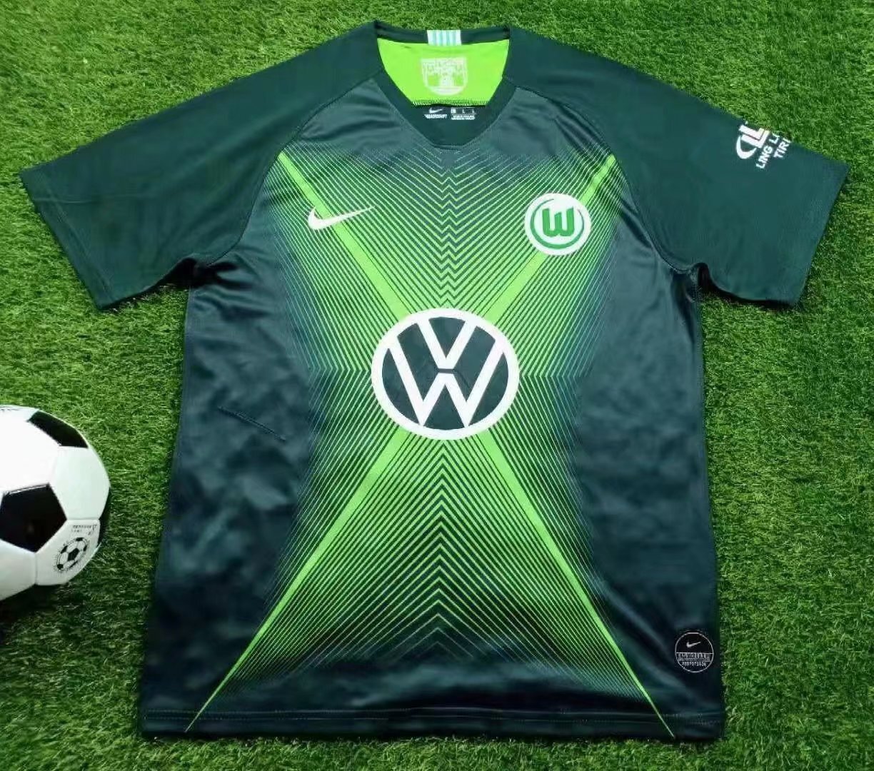 Wolfsburg 19-20 Style 2 Soccer Jersey sports jersey product view 1