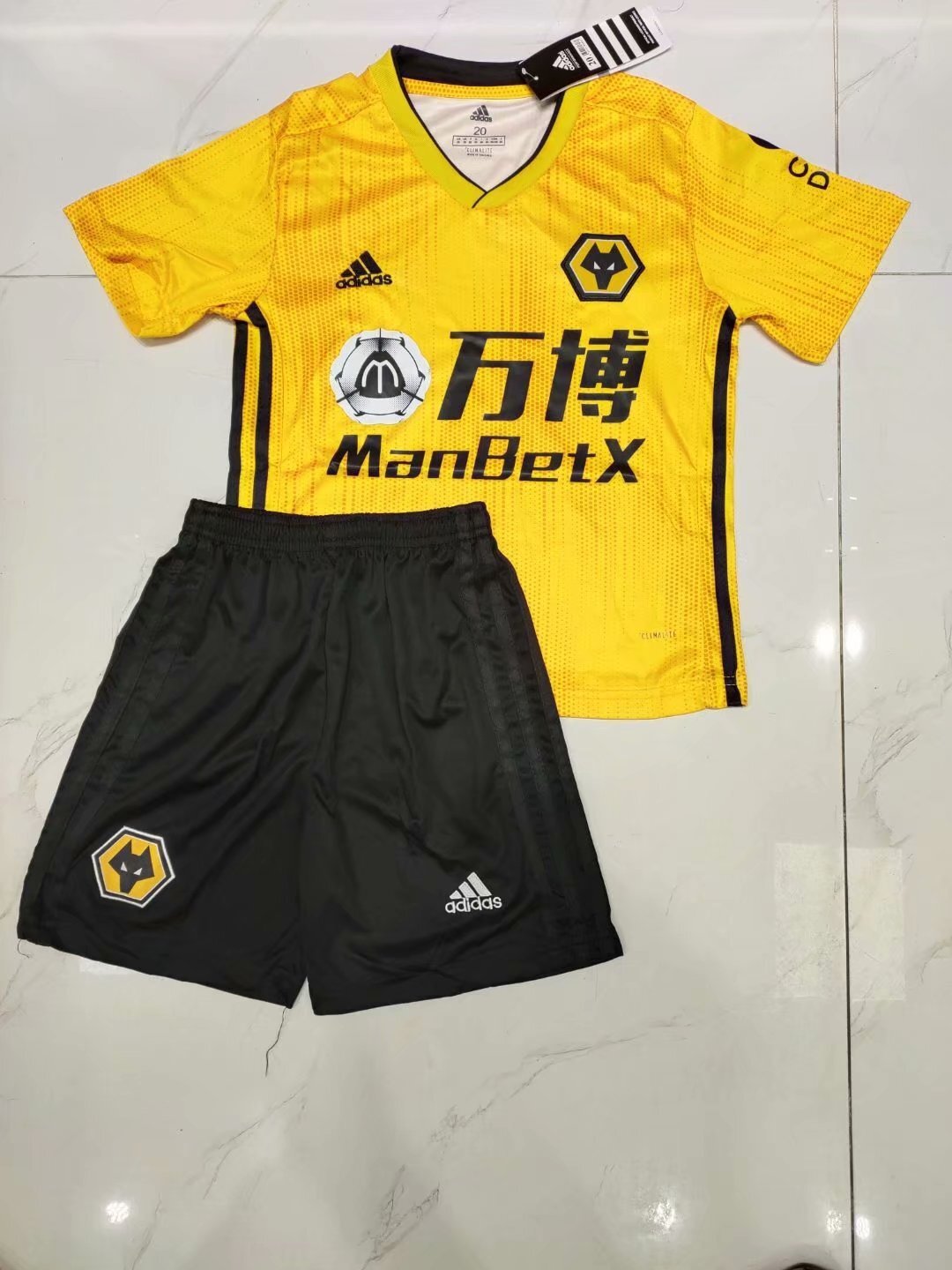 Wolverhampton Wanderers Team Soccer Jersey sports jersey product view 1