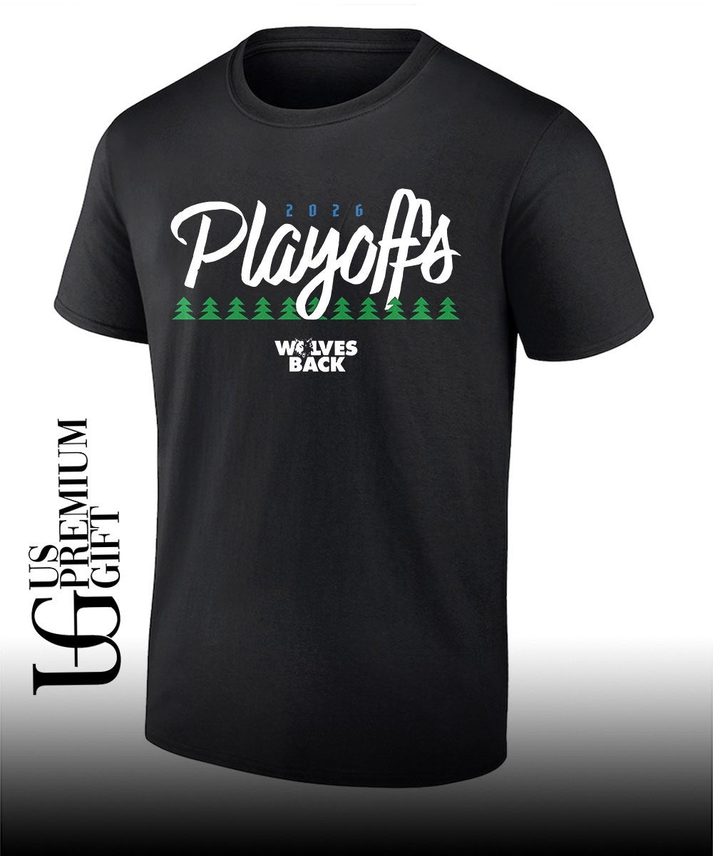 Wolves Back Minnesota Timberwolves NBA Playoffs 2026 shirt Unisex T-shirt, Sweatshirt, Hoodie, Long Sleeve Tee - T-Shirt, Sweatshirt, Hoodie