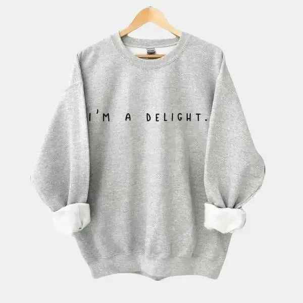 Slogan Print Drop Shoulder Comfort Casual Top Lady - Adult & Kids T-Shirts, Sweatshirts & Hoodies apparel design preview 1