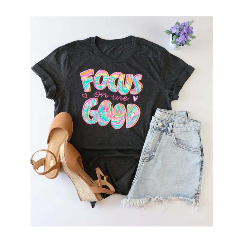 100 Cotton Black Focus Good" - Adult & Kids T-Shirts, Sweatshirts & Hoodies apparel design preview 1