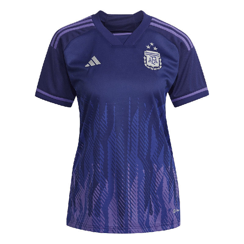 Women 2022 Argentina Away Champion Edition Soccer Jersey sports jersey product view 1