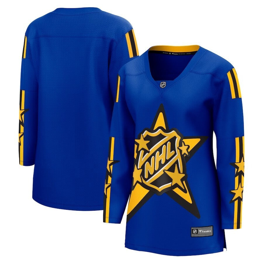 Women 2024 NHL All-Star Game Breakaway Jersey - Blue Hockey Jersey hockey jersey product view 1