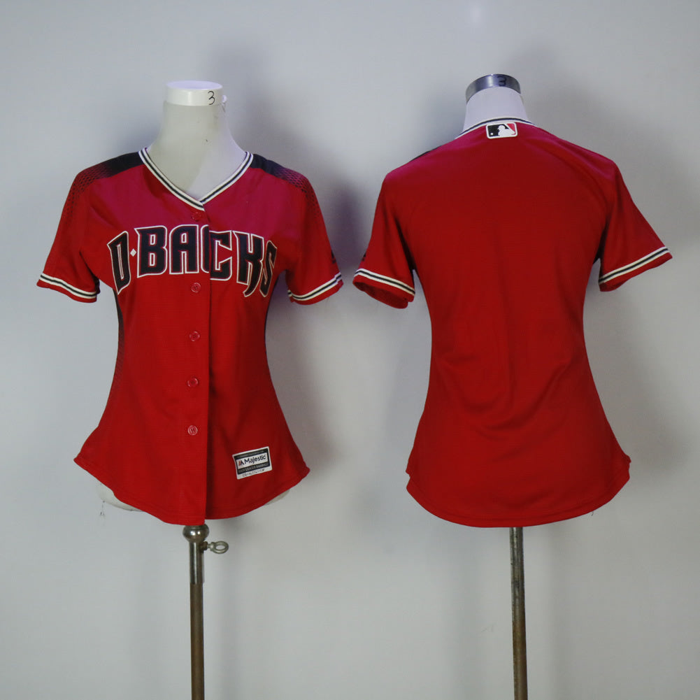Women Arizona Diamondbacks blank Style 2 Baseball Jersey baseball jersey product view 1