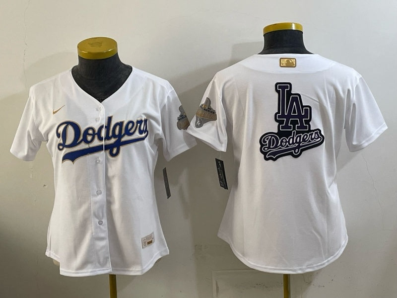 Women Los Angeles Dodgers Dodgers Edition Women Youth Style 7 Baseball Jersey baseball jersey product view 1
