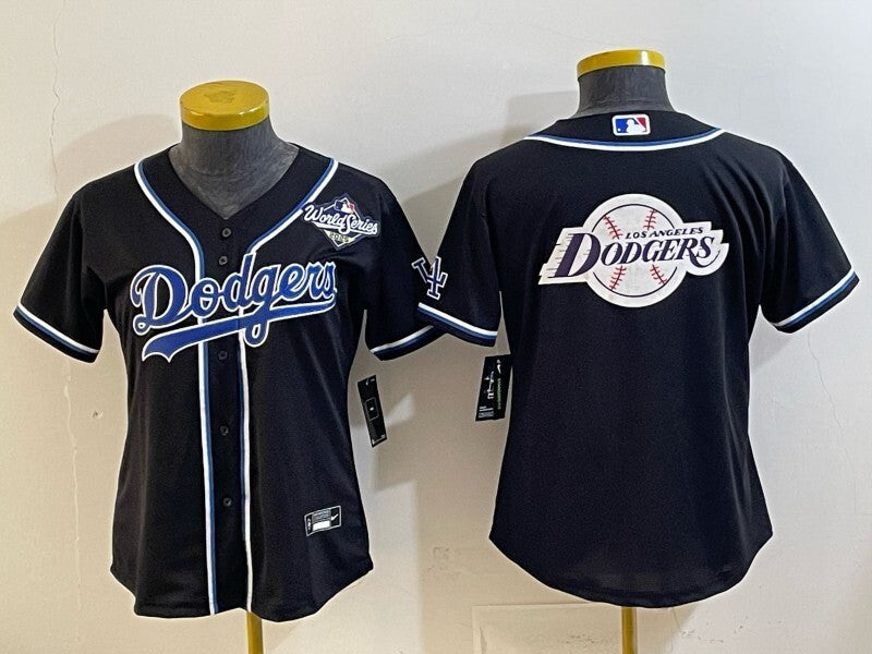 Women Los Angeles Dodgers Dodgers Women Youth Style 1 Baseball Jersey baseball jersey product view 1