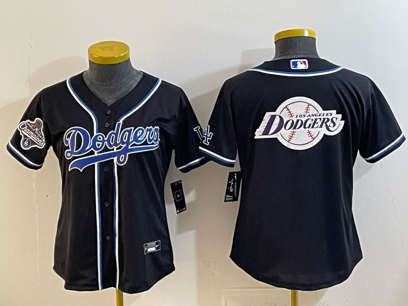 Women Los Angeles Dodgers Dodgers Women Youth Style 2 Baseball Jersey baseball jersey product view 1