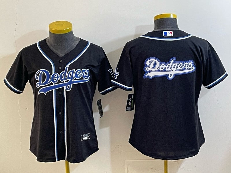 Women Los Angeles Dodgers Dodgers Women Youth Style 9 Baseball Jersey baseball jersey product view 1