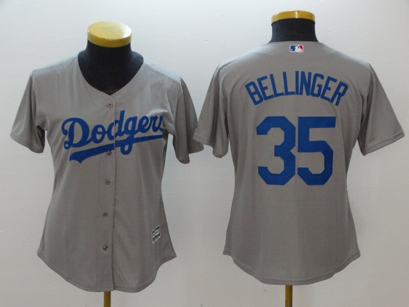 Women Los Angeles Dodgers #35 Cody Bellinger Style 3 Baseball Jersey baseball jersey product view 1