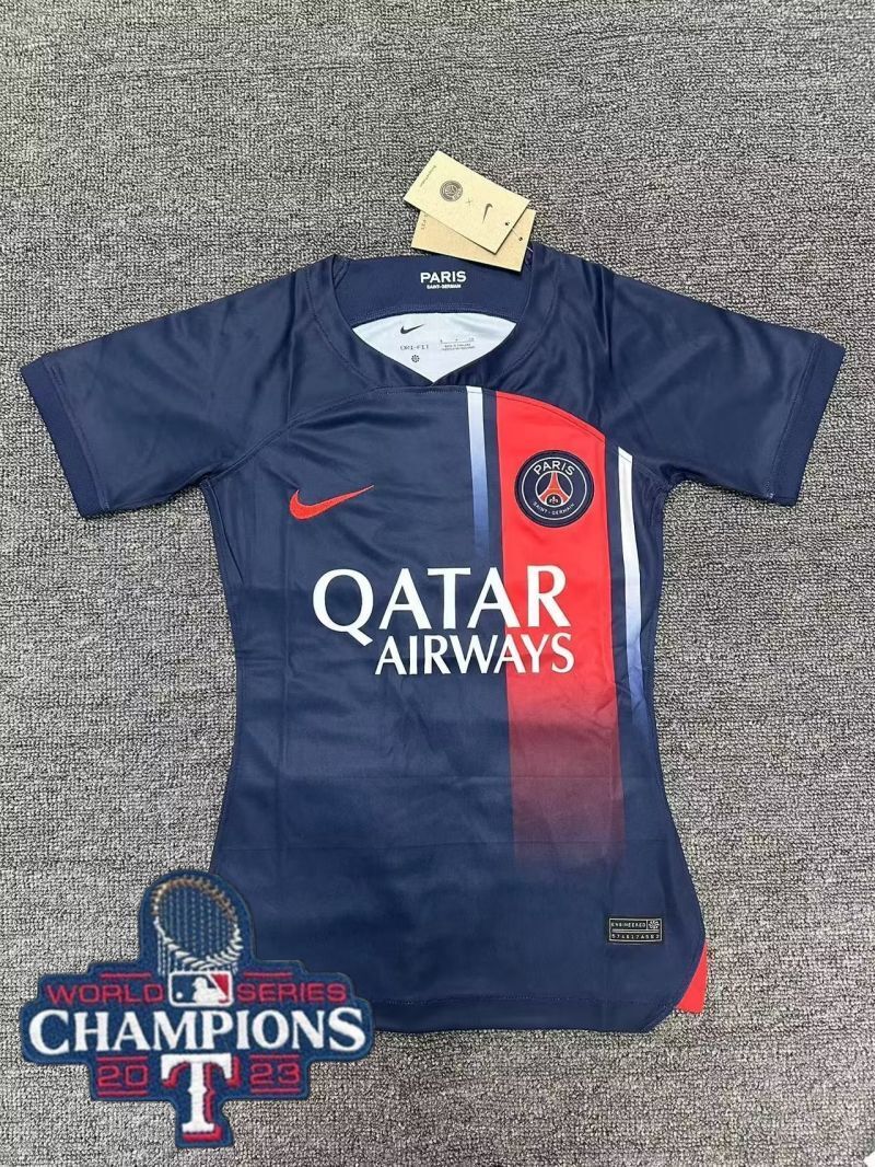 Women PSG Women Style 2 Soccer Jersey sports jersey product view 1