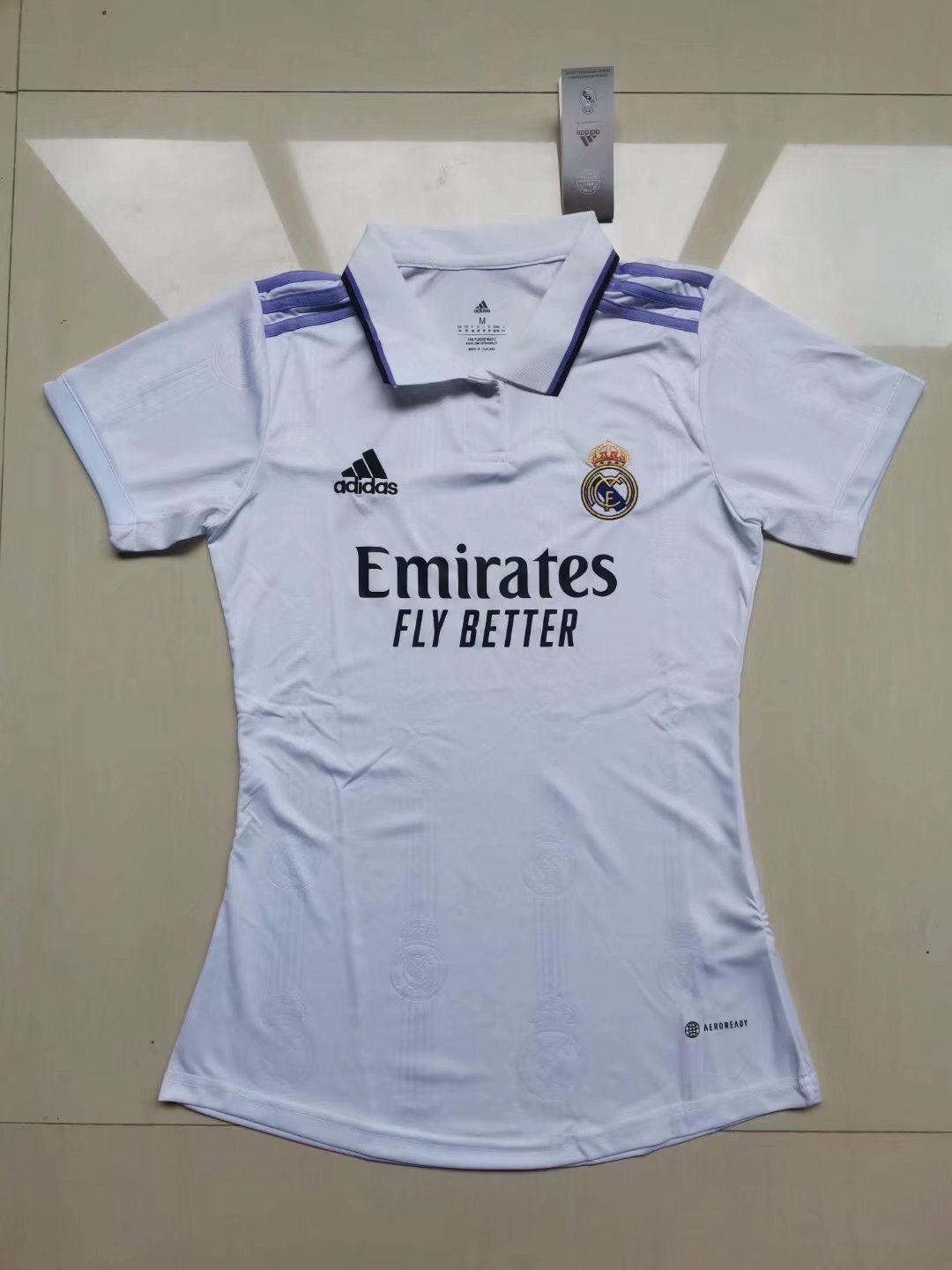Women Real Madrid 22-23 Real Madrid Home Women 1 Style 2 Soccer Jersey sports jersey product view 1