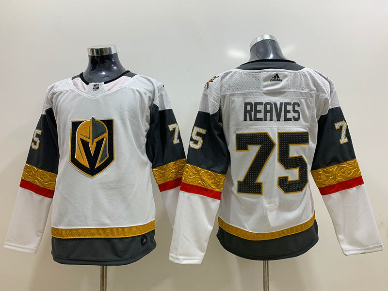 Women Vegas Golden Knights #75 Ryan Reaves Women Hockey Jersey hockey jersey product view 1