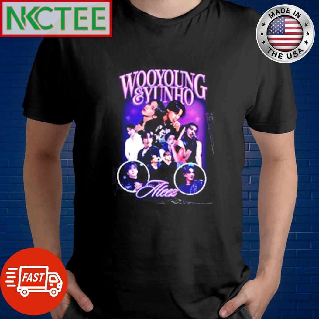 Wooyoung and Yunho vintage shirt Unisex T-shirt, Sweatshirt, Hoodie, Long Sleeve Tee - T-Shirt, Sweatshirt, Hoodie