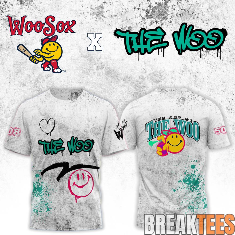 Worcester Red Sox x The Art of The Woo T-Shirt Unisex T-shirt, Sweatshirt, Hoodie, Long Sleeve Tee - T-Shirt, Sweatshirt, Hoodie