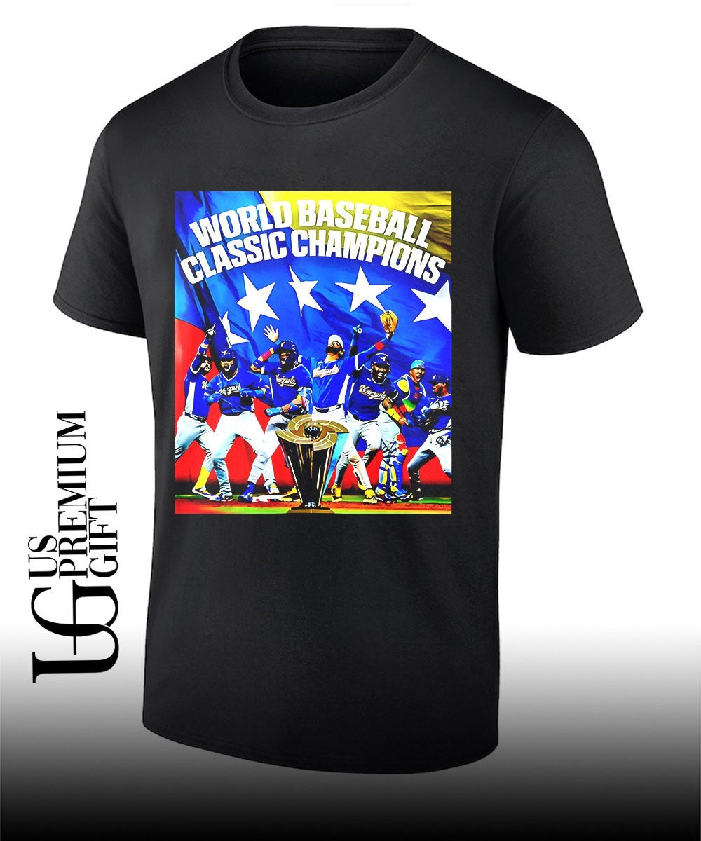 World Baseball Classic 2026 Venezuelas Team Champions glory moment shirt Unisex T-shirt, Sweatshirt, Hoodie, Long Sleeve Tee - T-Shirt, Sweatshirt, Hoodie