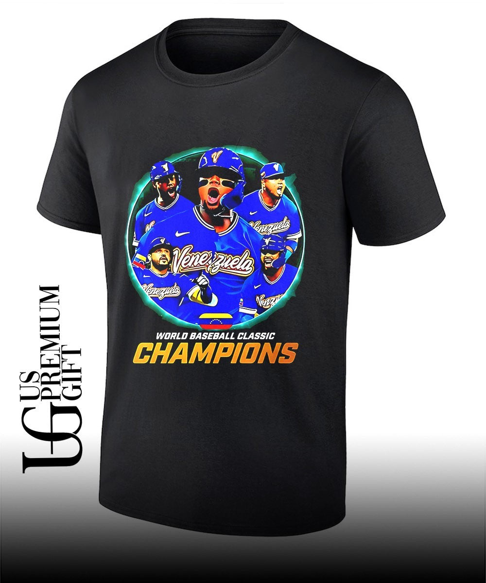 World Baseball Classic Champions 2026 Venezuela baseball shirt Unisex T-shirt, Sweatshirt, Hoodie, Long Sleeve Tee - T-Shirt, Sweatshirt, Hoodie