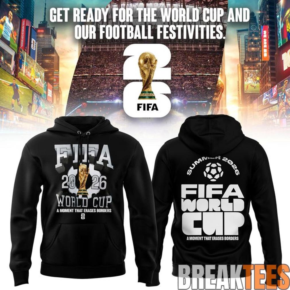 World Cup 26 Black Hoodie Unisex T-shirt, Sweatshirt, Hoodie, Long Sleeve Tee - T-Shirt, Sweatshirt, Hoodie
