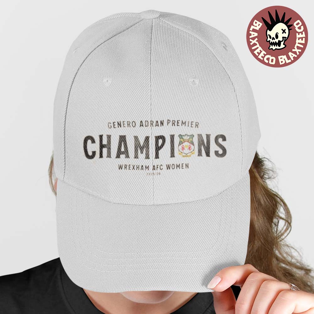 Wrexham AFC Women 2026 Genero Adran Premier Champions Locker Room Hat Unisex T-shirt, Sweatshirt, Hoodie, Long Sleeve Tee - T-Shirt, Sweatshirt, Hoodie