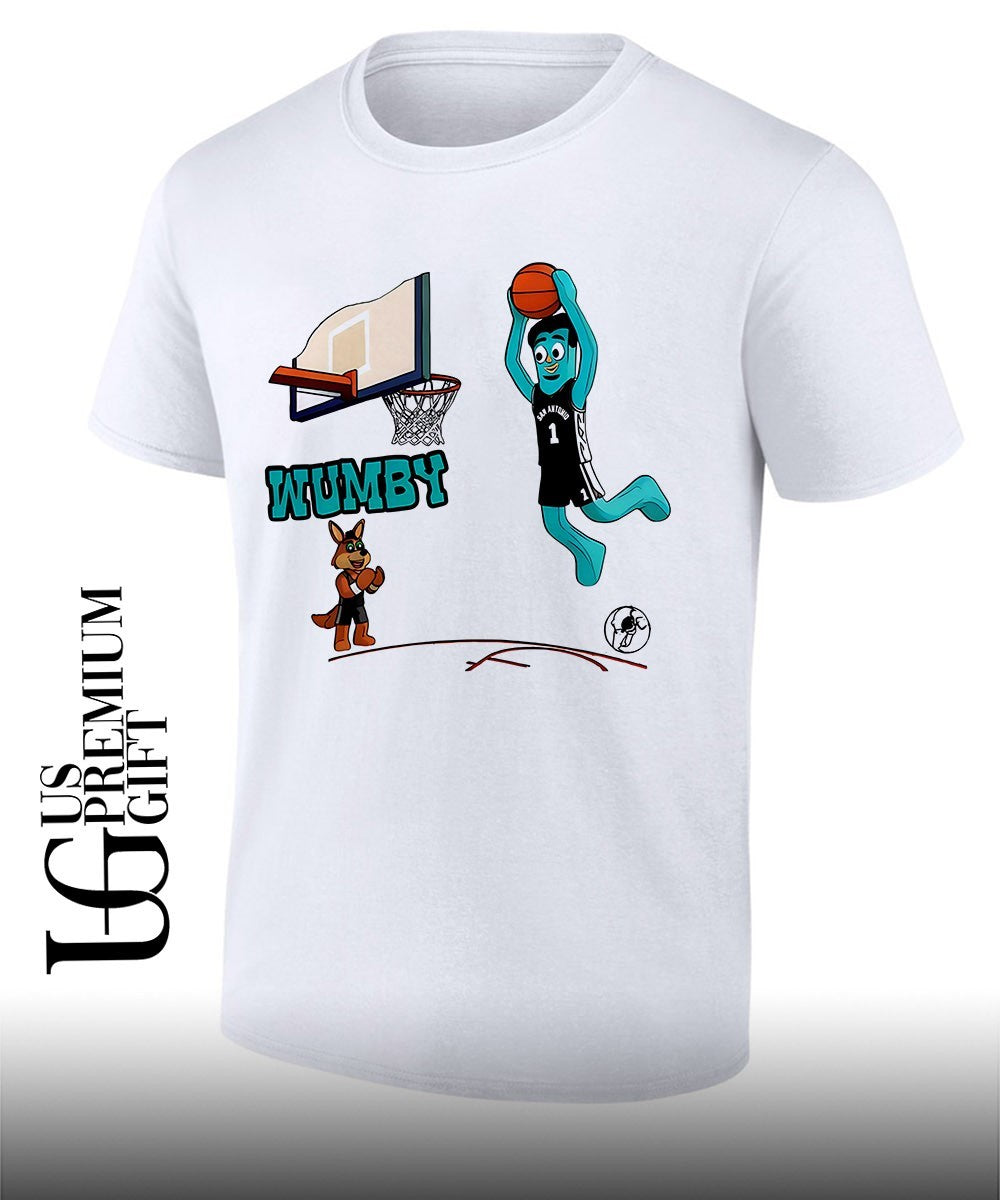 Wumby Victor Wembanyama San Antonio Spurs NBA Playoffs 2026 shirt Unisex T-shirt, Sweatshirt, Hoodie, Long Sleeve Tee - T-Shirt, Sweatshirt, Hoodie