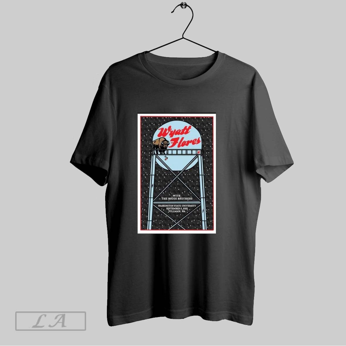 Wyatt Flores Pullman Wa September 5 2025 Concert Poster Unisex T-shirt, Sweatshirt, Hoodie, Long Sleeve Tee - T-Shirt, Sweatshirt, Hoodie