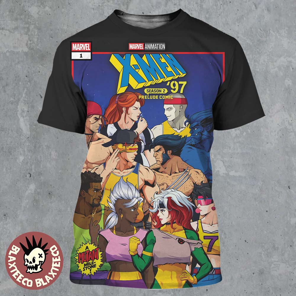 X-Men 97 Season 2 Prelude Comic Issue 1 A Mutant Milestone Comic Cover All Over Print Shirt - T-Shirt, Sweatshirt, Hoodie