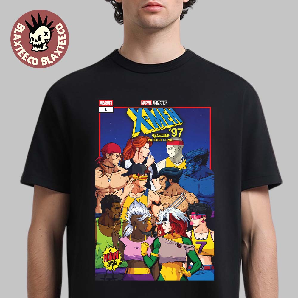 X-Men 97 Season 2 Prelude Comic Issue 1 A Mutant Milestone Comic Cover T-Shirt Unisex T-shirt, Sweatshirt, Hoodie, Long Sleeve Tee - T-Shirt, Sweatshirt, Hoodie